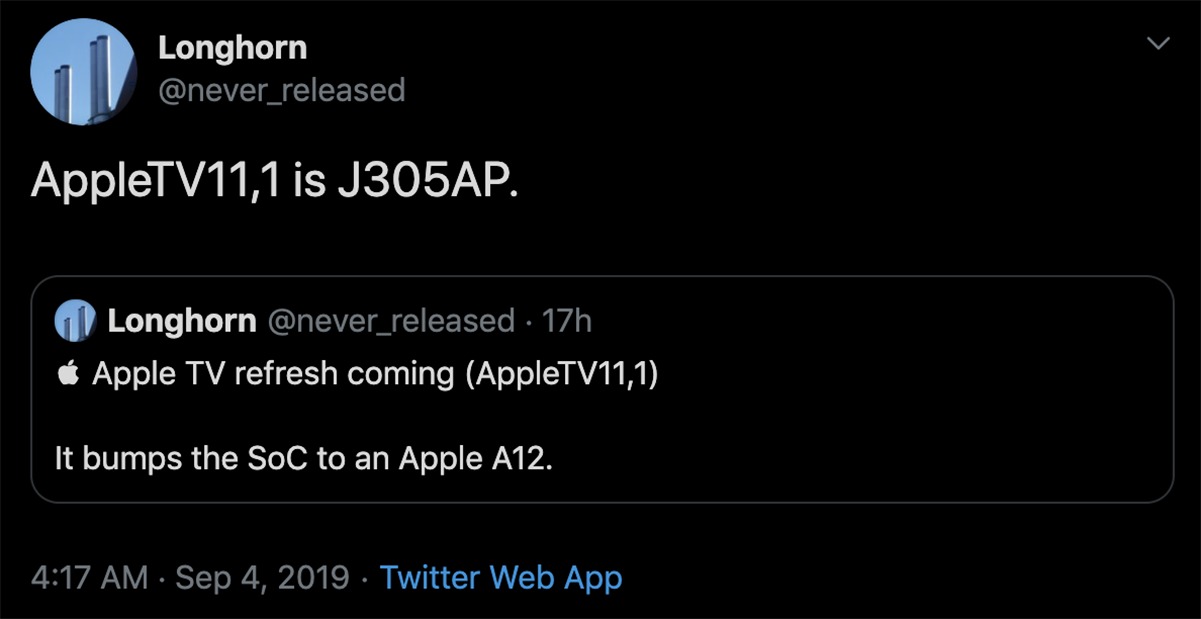 tweet rumors one more thing apple 2019